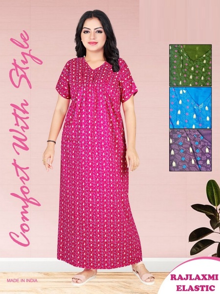 Wholesale Cotton Nighty at Rs.165/1 in jaipur offer by Mudrika Fashions