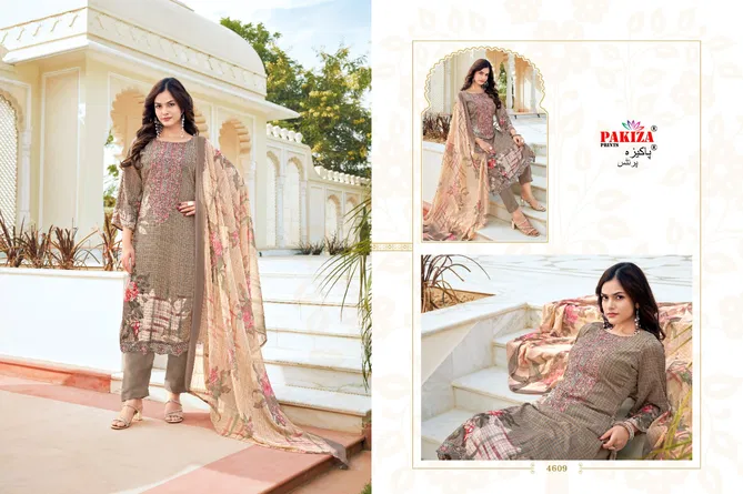 Arwah Vol 46 By Pakiza Royal Crepe Dress Material Orders In India