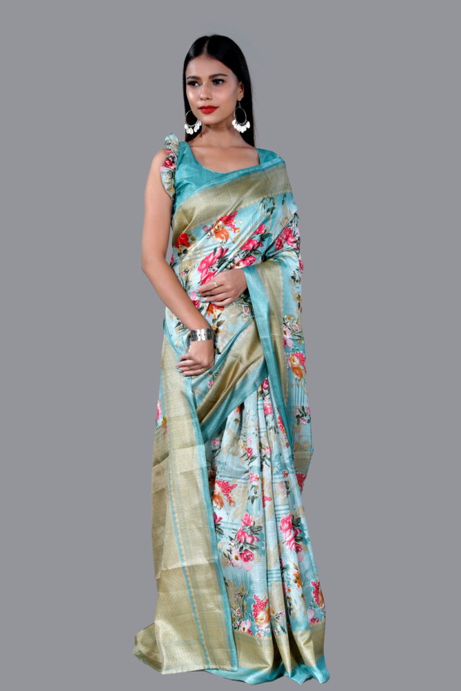 Anarika 22 Fancy Designre Casual Wear Silk Printed Saree Collection