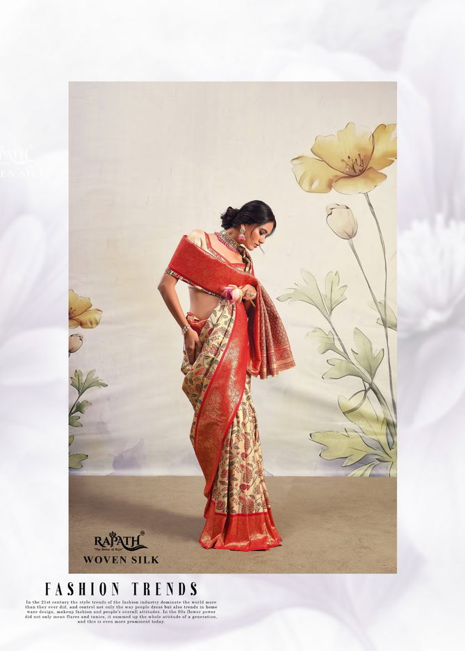 Kaval Silk By Rajyog Silk Wedding Sarees Catalog