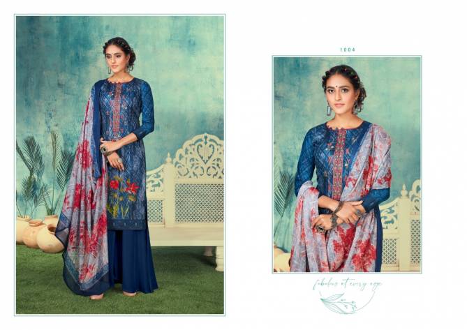 Anita Kesariya Kaashvi Latest Fancy Casual Wear Style Printed Cambric Cotton Designer Summer Dress Material Collection
