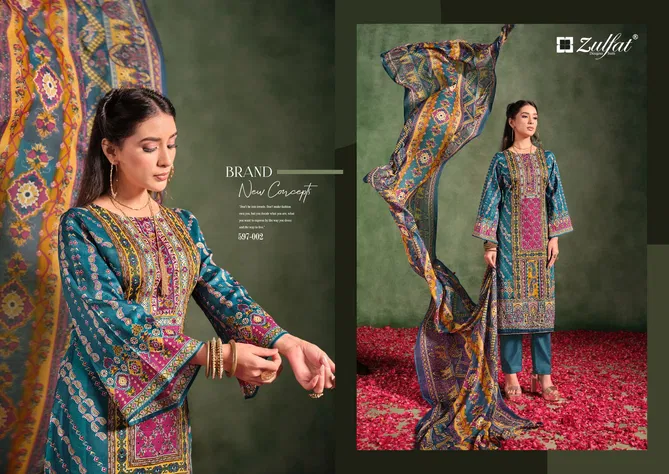 Raabta Vol 2 By Zulfat Jam Cotton Dress Material Wholesale Shop In Surat