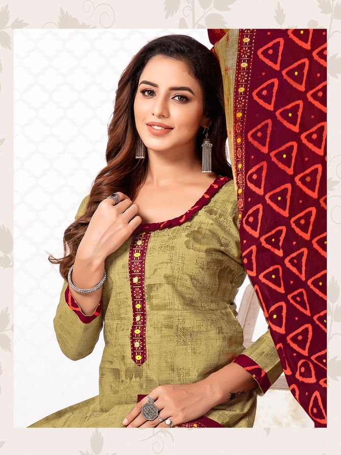 Lakhani Pranjana Patiyala 5 Latest Fancy Designer Regular Casual Wear Ready Made Printed Cotton Salwar Suit Collection
