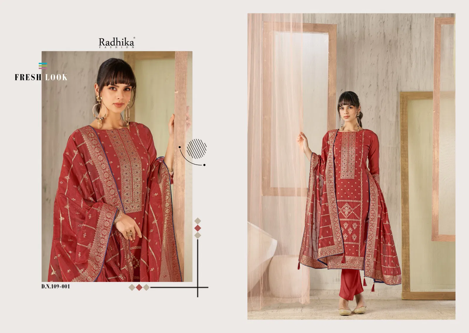 Banarashi Adah Vol 4 By Radhika Azara Cotton Dress Material Wholesale Online