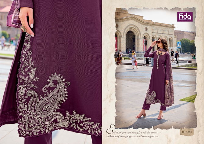 Zena By Fida Digital Viscose Fancy Dress Material Suppliers In India