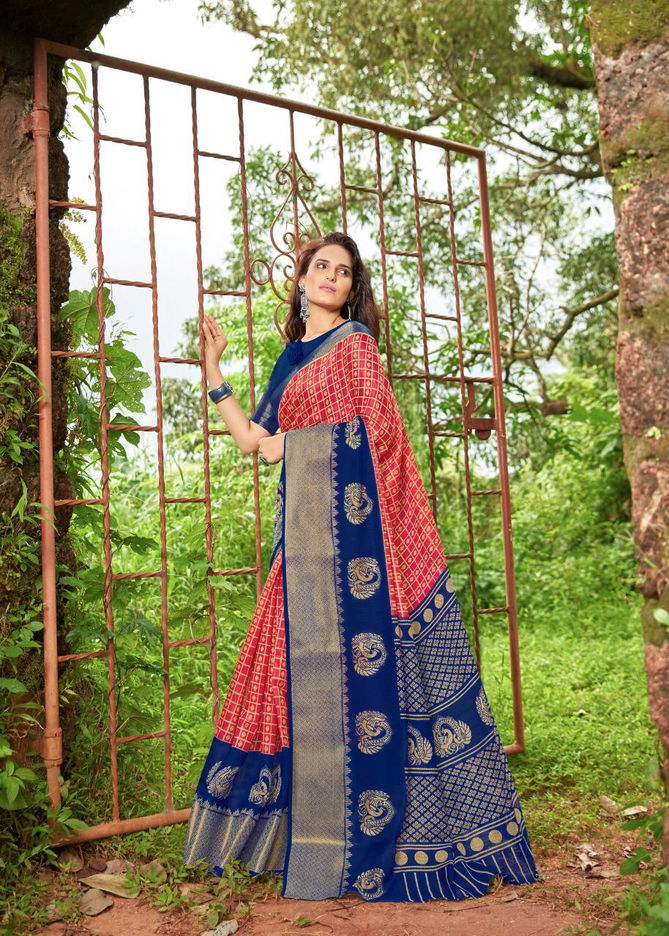 Shreyans Malang Pattu Part 2 Designer Festival Wear Cotton Silk Printed Saree