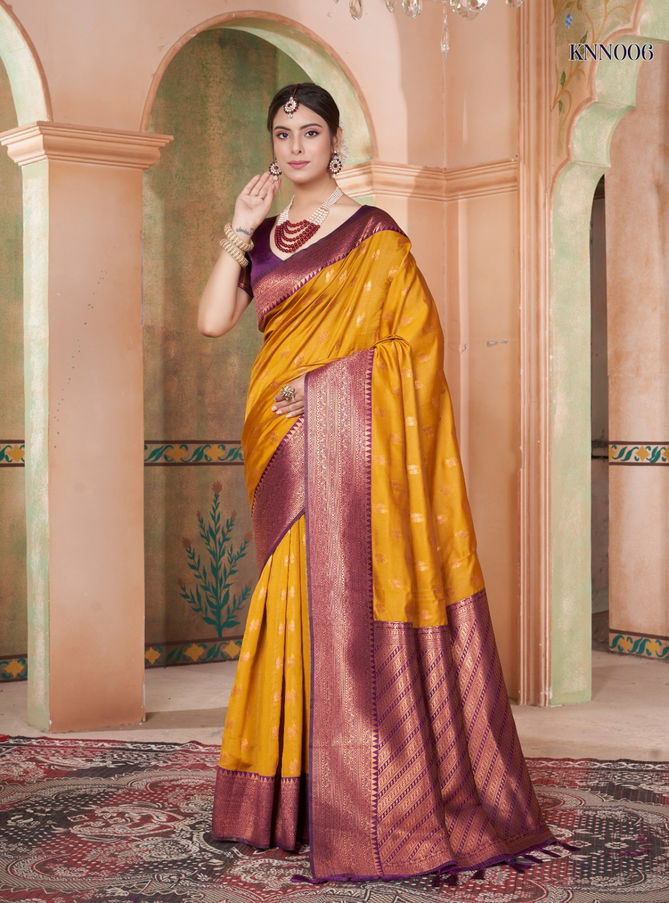 Kanana By 3 Of Kanjivaram Silk Occasion Wear Sarees Suppliers In India