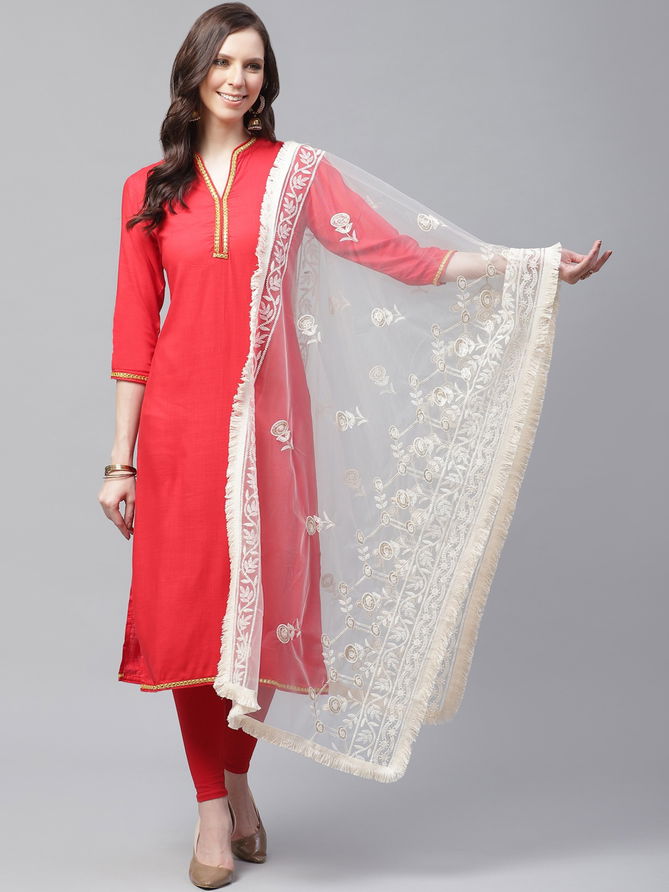 Zarika Lkd Dupatta 1 New Dupatta Collection With Embroidery Work 