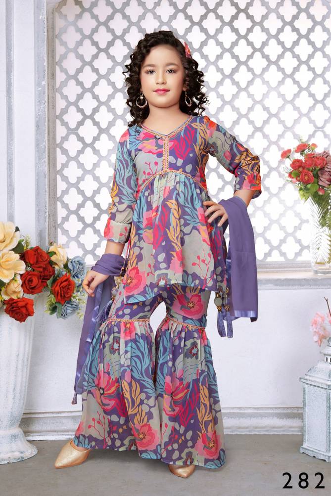 Aaradhna Vol 42 Kids Girls Wear Lehenga Choli Catalog
