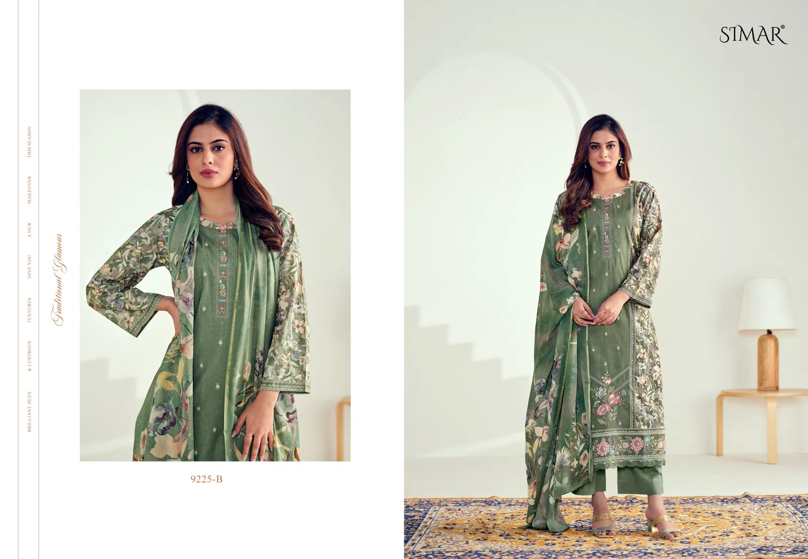 Medha By Glossy Modal Lawn Cotton Printed Dress Material Wholesale Market In Surat