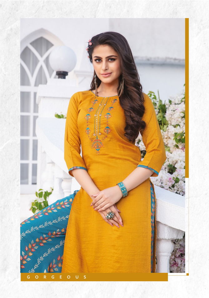 AKSHRA Latest Fancy Designer Festival Wear Classy Cotton Printed  Kurti With Bottom Collection