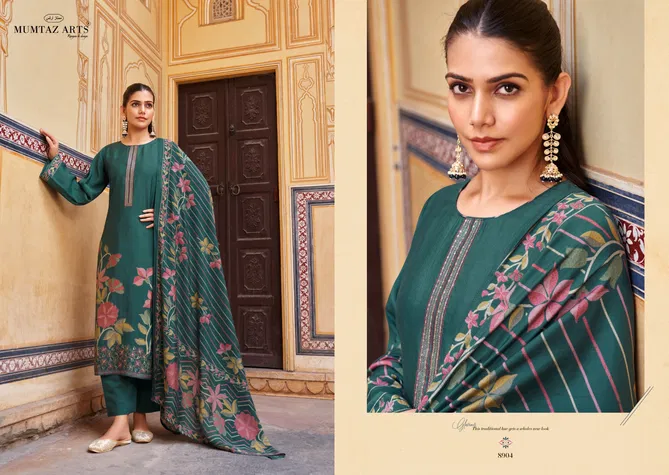 Naqsh By Mumtaz Viscose Digital Printed Dress Material Wholesale Price