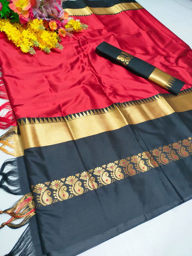 Mango Meena By Hb Cotton Silk Designer Sarees Wholesale Market In Surat