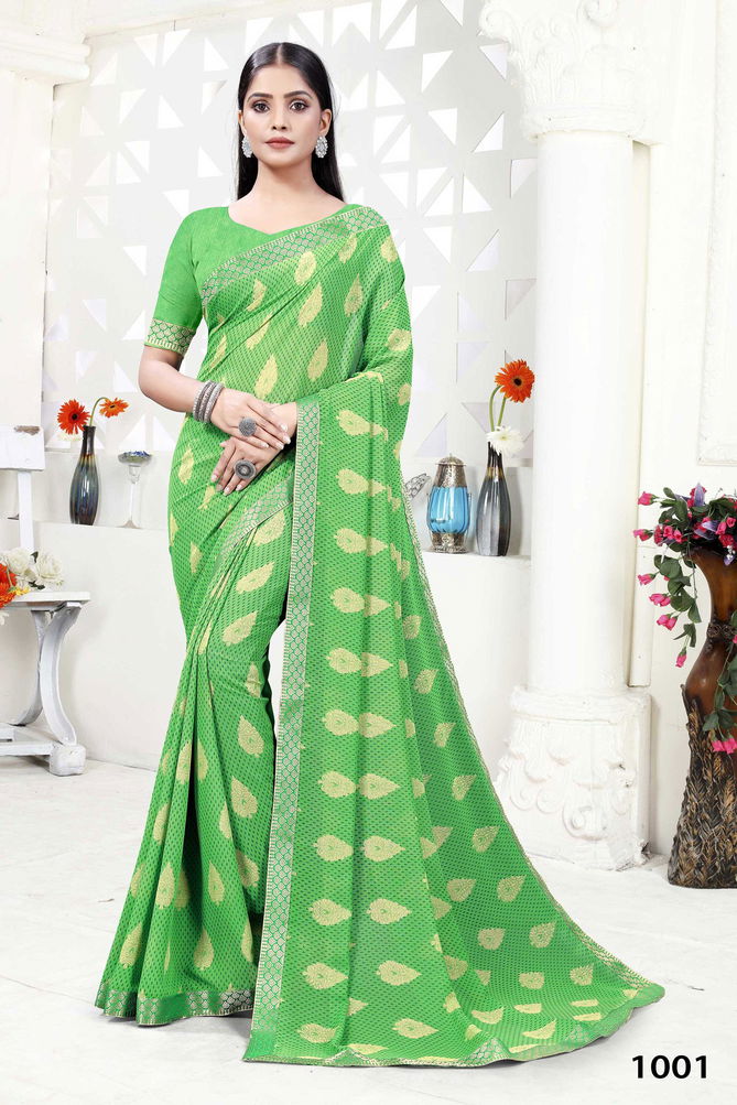  Tasvi Latest Fancy Designer Daily Wear Georgette Saree Collection