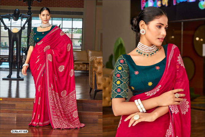 Ojasvi 2 By 5D Designer Jacquard Brasso Sarees Orders In India