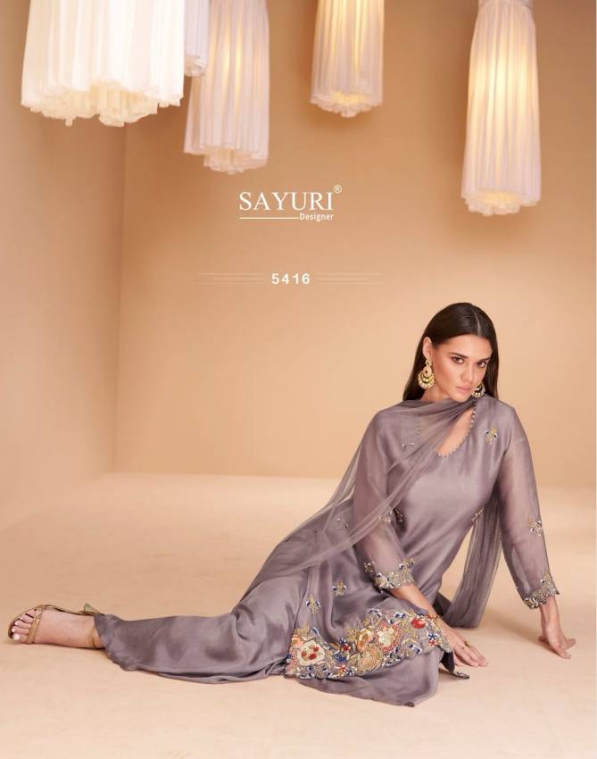 Chandni By Sayuri 5414 To 5417 Series Sharara Readymade Suits Wholesale Price in Surat