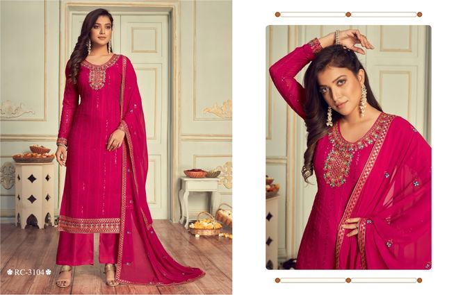 Nazneen Jugni 3101 Series Heavy Festive Wear Fox Georgette Salwar Kameez