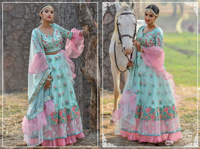 Peafowl 58 Stylish Look Heavy Designer Party Wear Wedding Wear Latest Lehenga Choli Collection 