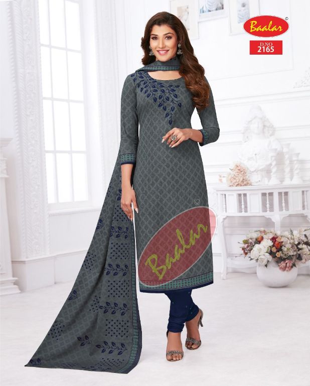 Baalar Zaara 11 Cotton Printed Casual Daily Wear Latest Dress Material Collection