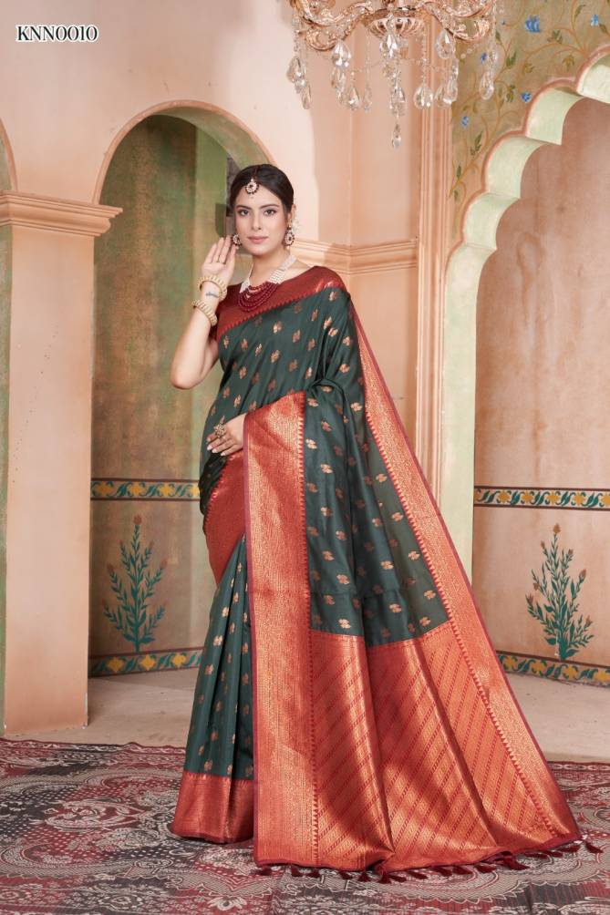 Kanana By 3 Of Kanjivaram Silk Occasion Wear Sarees Suppliers In India