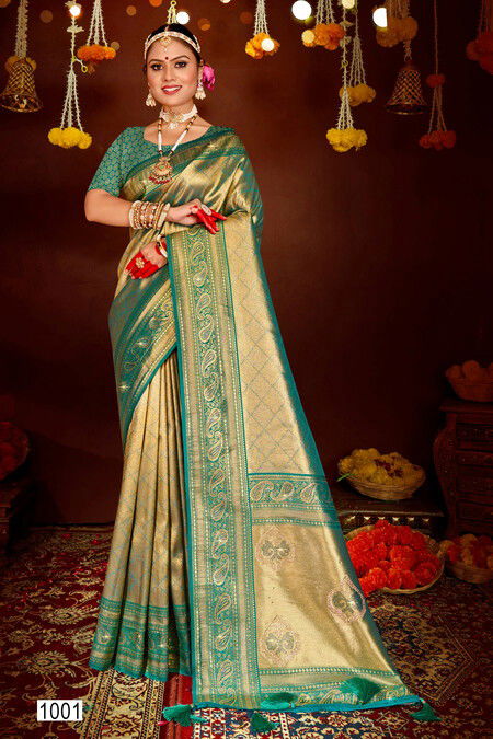  Tissue Swarovski Vol 3 by Saroj Sangeeta Soft Tissue Silk Saree Collection