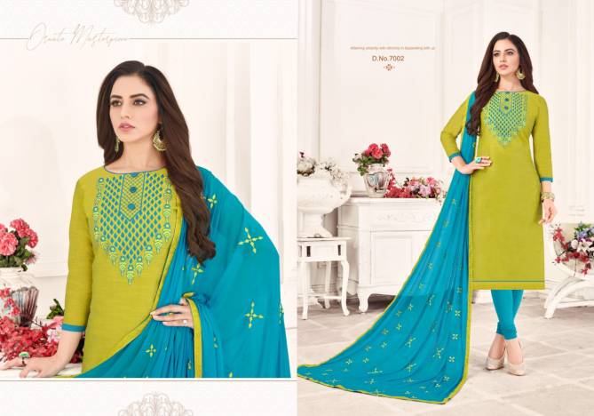 Ff Anokhi Latest Fancy Casual Wear jharna silk Churidar Dress Materials Collection
