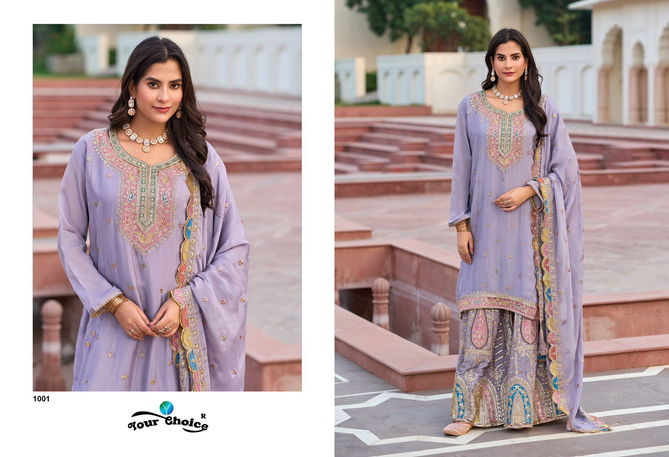 Zeenat By Your Choice Chinon Readymade Suits Wholesale Shop In Surat