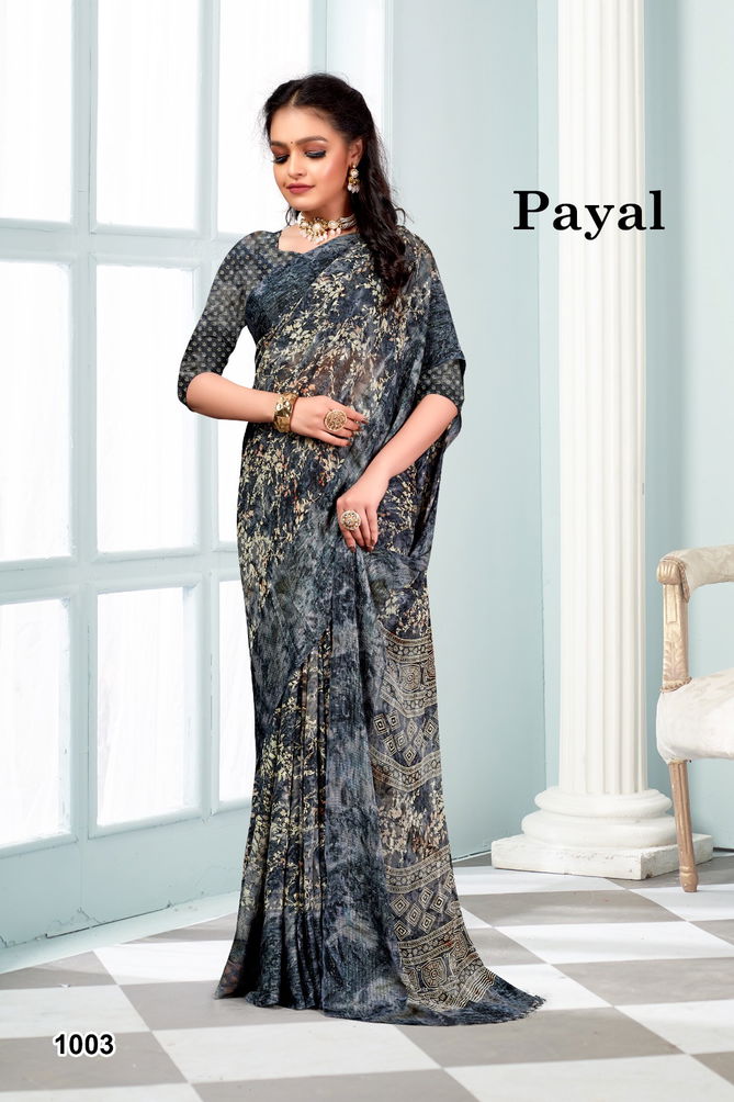 Payal By Mahamani Creation Vetless Printed Wholesale Sarees In India 