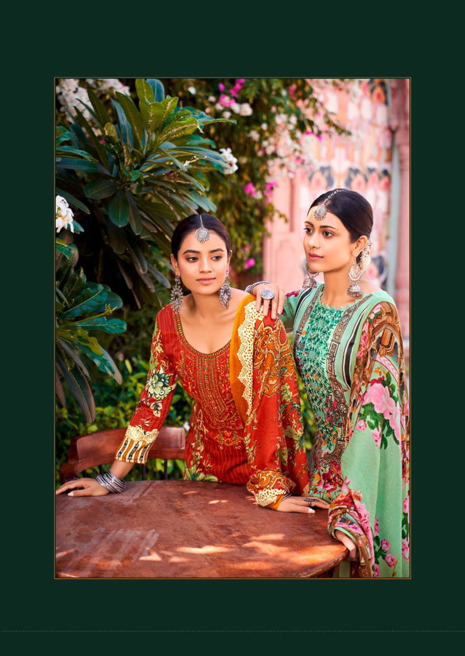 Habiba By Levisha Pashmina Pakistani Salwar Kameez Catalog