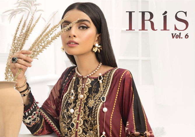 Iris 6 Readymade Latest Designer Printed Casual Wear Cotton Top With Bottom Karachi Pakistani Salwar Suit Collection 