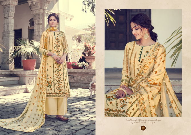 Belliza Nazia Latest Fancy Designer Casual Regular Wear Pure Cotton Designer Dress Material Collection
