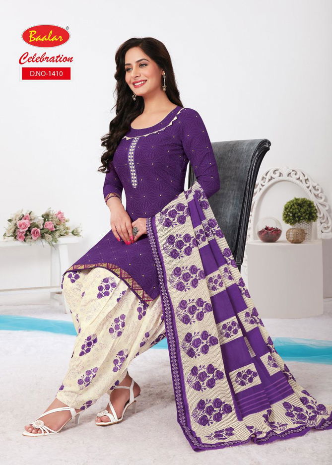 Baalar Celebration Patiyala Special 14 Cotton Printed Ready Made Collection
