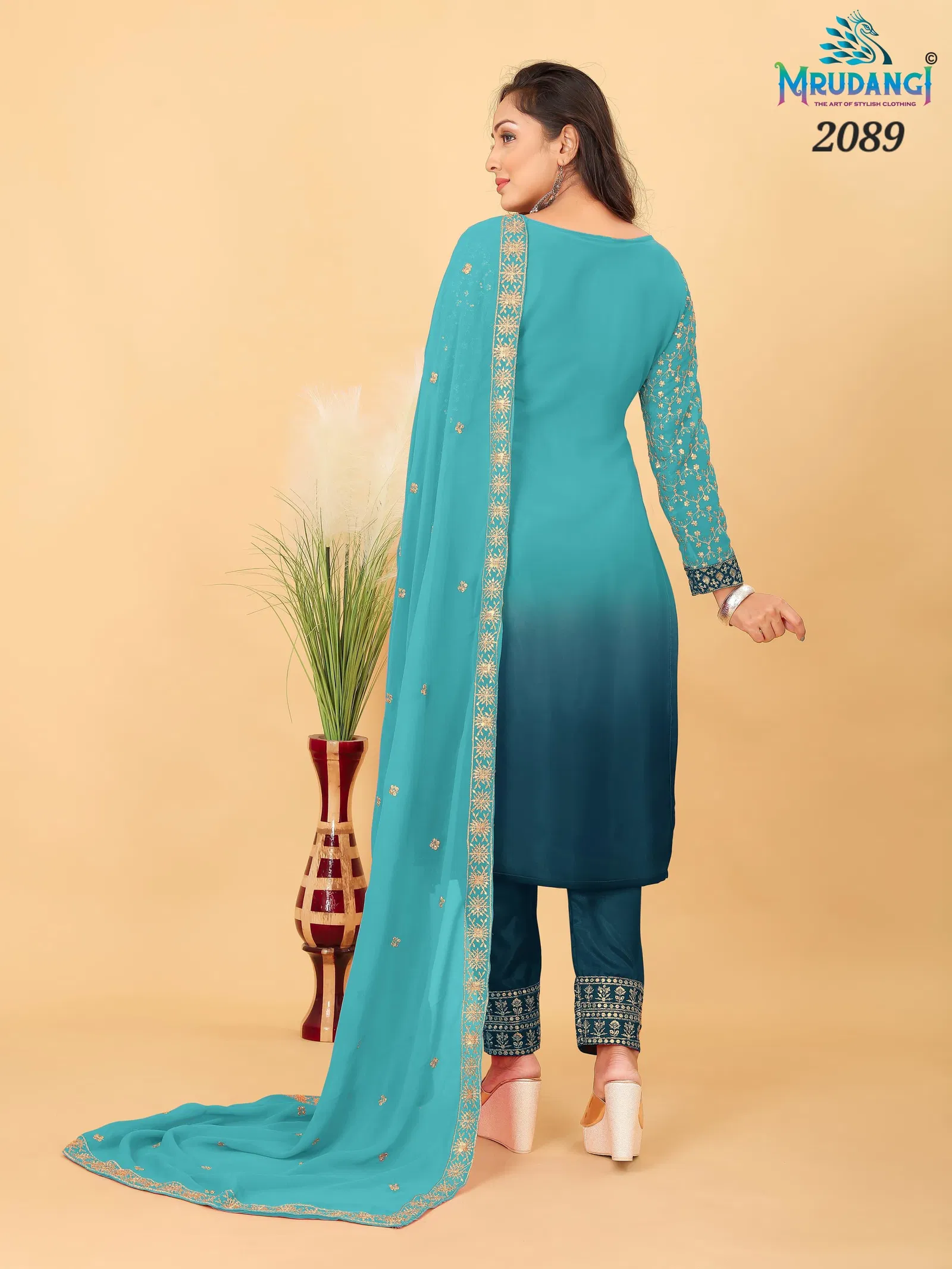 Misri By Mrudangi Kurtis With Bottom Dupatta Orders In India