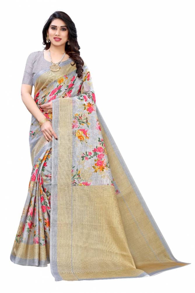 Mihira 29 Fancy Ethnic Wear Printed Khadi Silk Designer Saree Collection