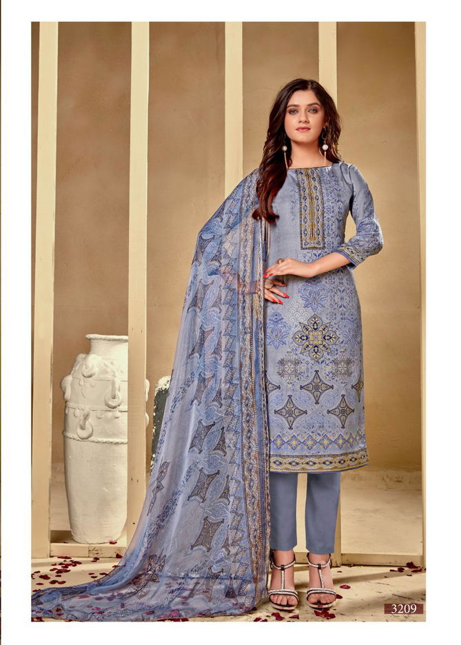 Gori Panjabi Kudi Vol 32 Latest Heavy Cotton Printed Dress Materials With Exquisitely Printed Pure Chiffon Dupatta Collection
