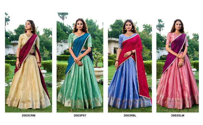 Kesariya By LNB Kanchipuram Lehenga Choli Exporters In India