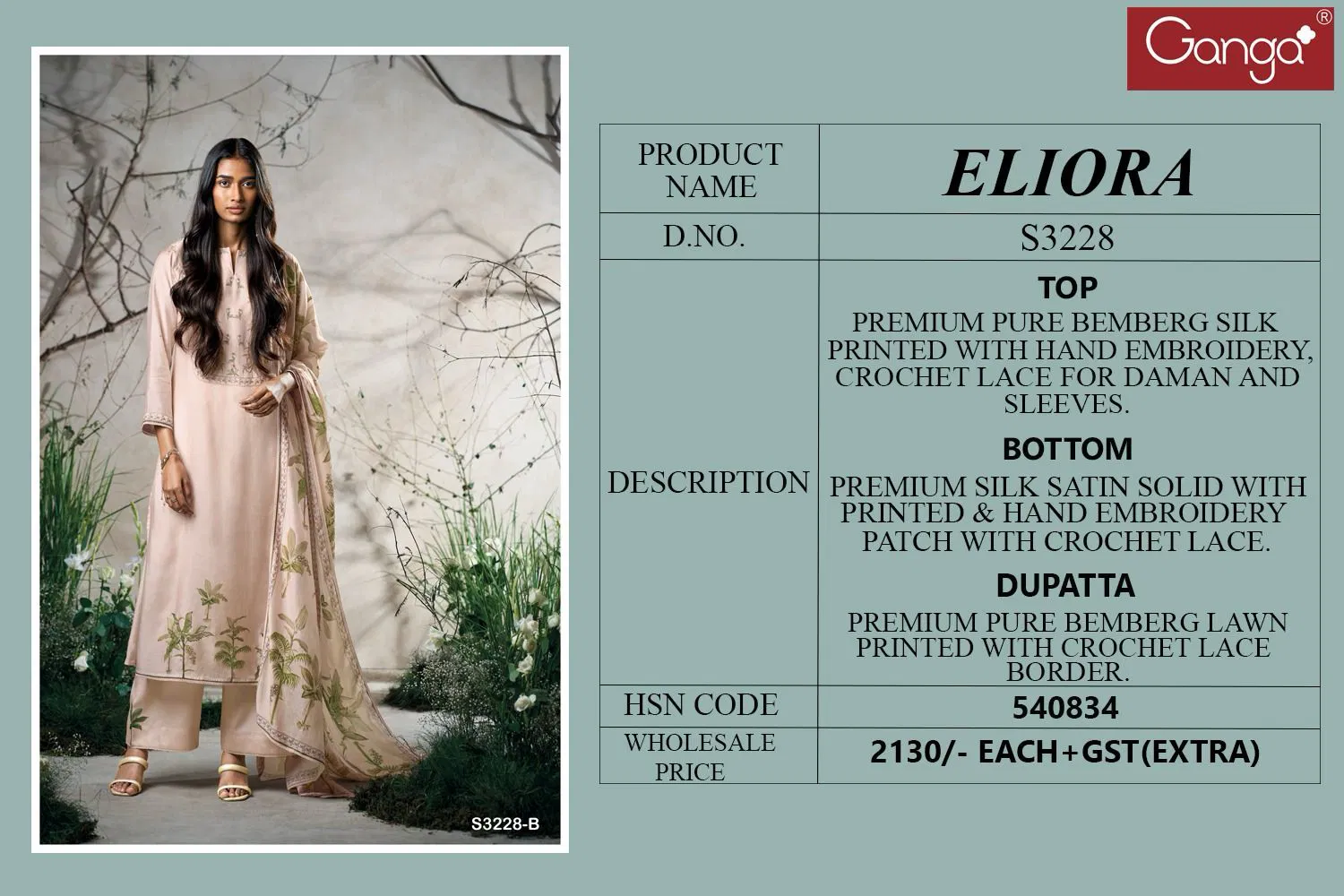 Eliora 3228 By Varsha Digital Printed Designer Salwar Suits Wholesale Online