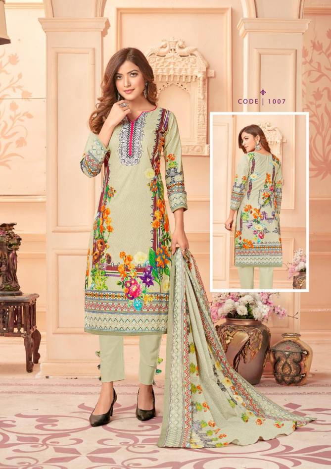 Jagruti Nargis 11 Latest Regular Casual Wear Karachi cotton Printed Cotton Dress Material Collection
