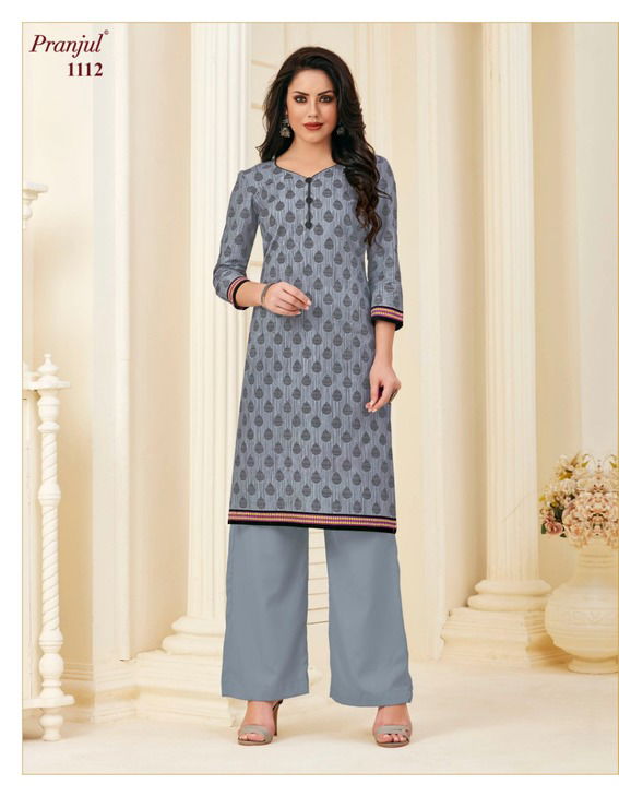 Pranjul Pari Vol 1 Latest Pure Cotton Classy Printed Kurti Collection 