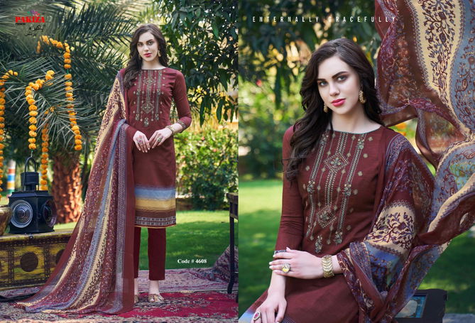 Pakiza Sana Safinaz 46 Latest Fancy Designer Heavy Regular Casual Wear Dress Material Collection
