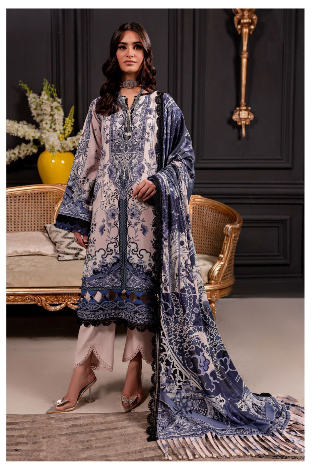 Azure Vol 1 By Hala Cotton Printed Pakistani Dress Material Orders In India