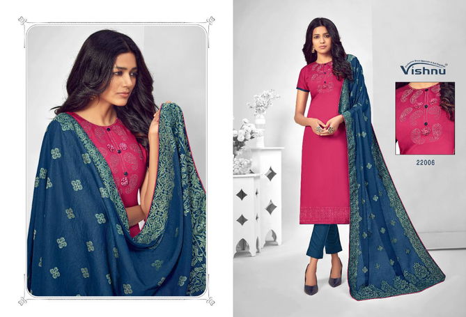 VISHNU NAJNI VOL-2 latest fancy Festive Wear Modal silk With Swarovski Work Heavy Salwar Suit Collection