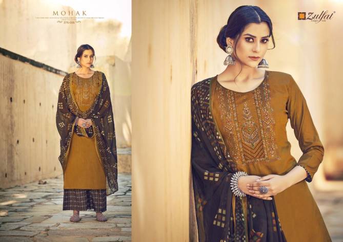 Zulfat Mohak Fancy Casual Daily Wear Jam Cotton Printed  Designer Dress Material Collection