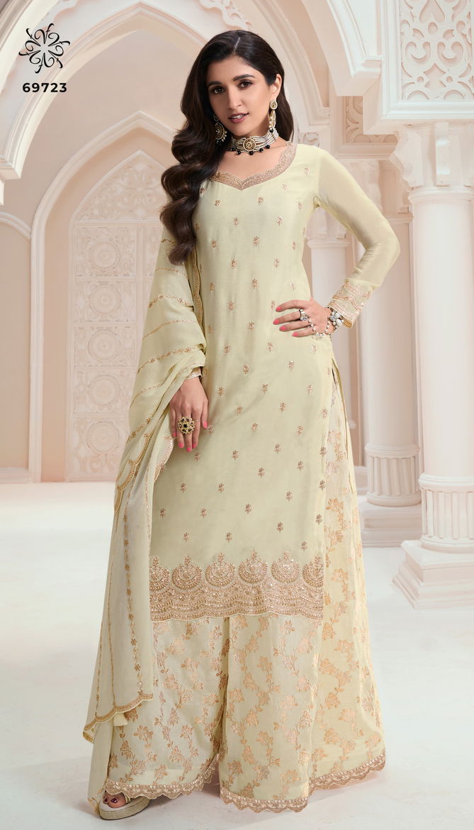 Banno By Vinay Kuleesh Chinon Wedding Wear Salwar Kameez Wholesale Online