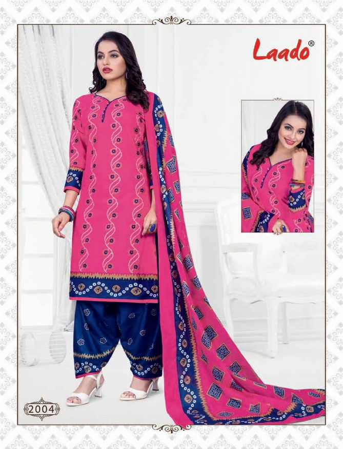 Laado Bandhni Special Vol 2 Latest Designer Pure Cotton Printed Dress Material Collection  