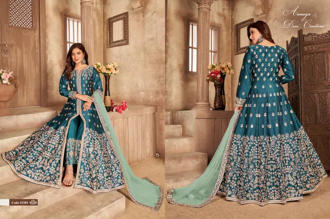 Aanaya Vol 133 By Dani Art Silk Salwar Suit Wholesale Online