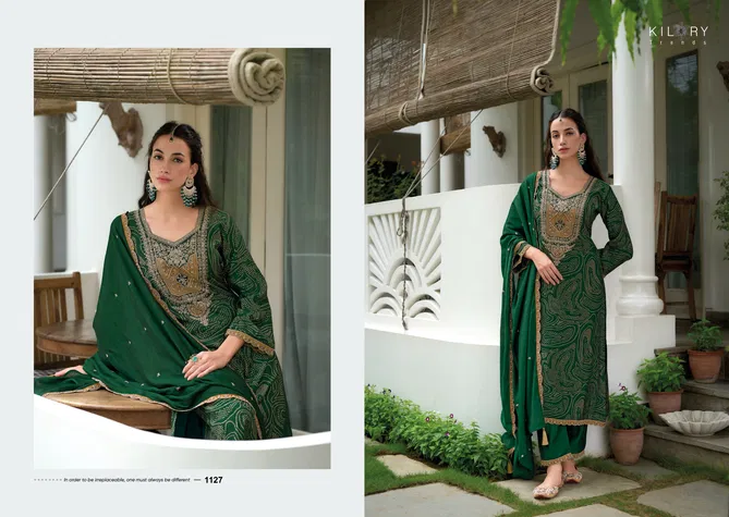 The Story Of Bandhej By Kilory Viscose Modal Silk Salwar Kameez Exporters In India