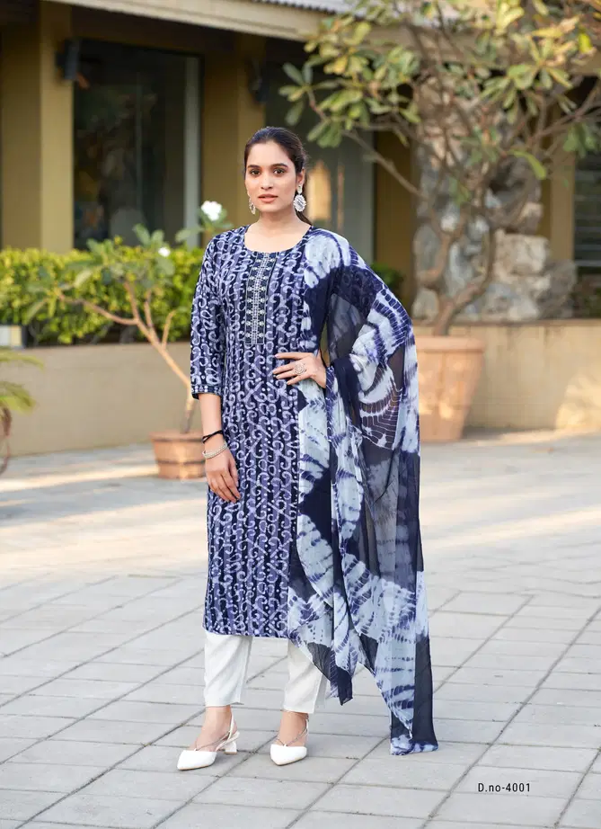 Nisha Vol 4 By Mystic 9 Cotton Dobby Kurti With Bottom Dupatta Online Wholesale