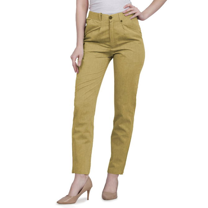 Swara Formal 1 New Designer and Party wear Flex Cotton Western Pants Collection
