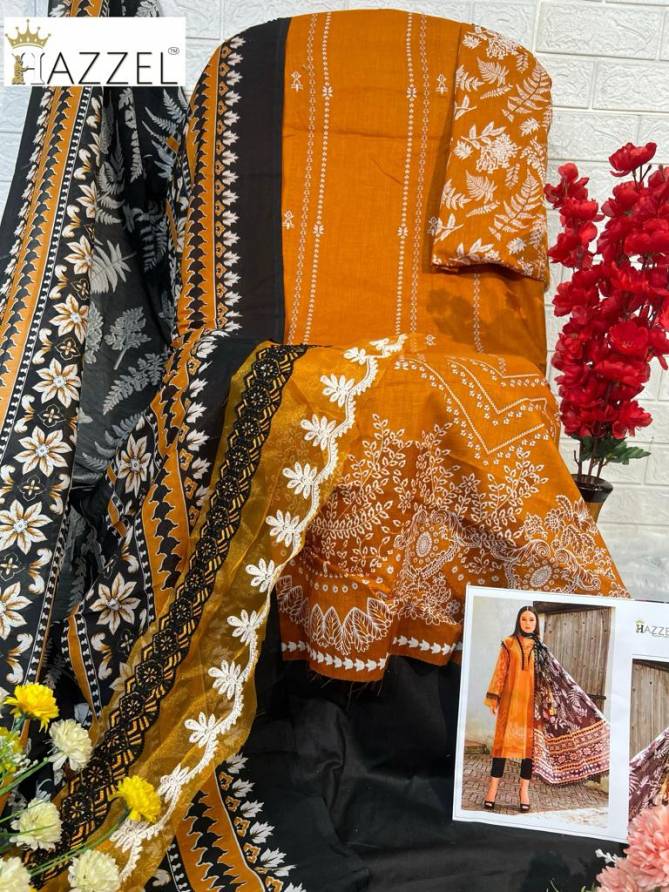 M Prints Basics Hit Colour By Hazzel Cotton Pakistani Salwar Suits Catalog